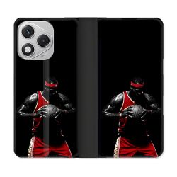 Housse cuir portefeuille Pour Honor 400 Lite 5G Sport Basketeur