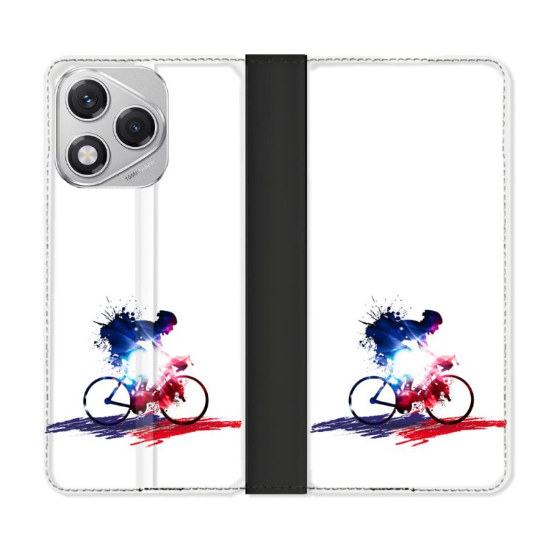 Housse cuir portefeuille Pour Honor 400 Lite 5G Sport Cyclisme France