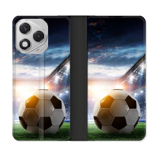 Housse cuir portefeuille Pour Honor 400 Lite 5G Sport Football Stade