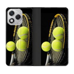 Housse cuir portefeuille Pour Honor 400 Lite 5G Sport Tennis Balls