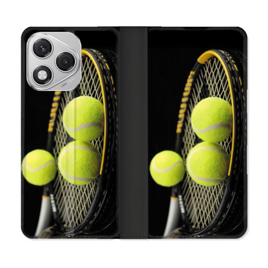 Housse cuir portefeuille Pour Honor 400 Lite 5G Sport Tennis Balls