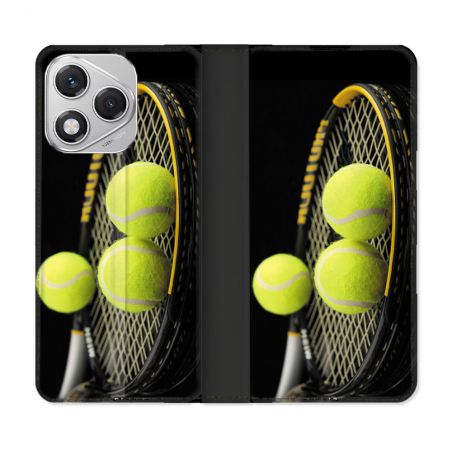 Housse cuir portefeuille Pour Honor 400 Lite 5G Sport Tennis Balls