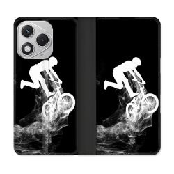 Housse cuir portefeuille Pour Honor 400 Lite 5G Sport VTT Noir