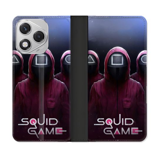 Housse cuir portefeuille Pour Honor 400 Lite 5G Squid Game