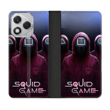 Housse cuir portefeuille Pour Honor 400 Lite 5G Squid Game