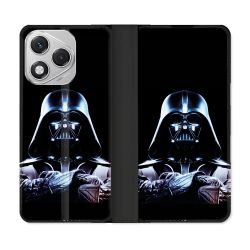 Housse cuir portefeuille Pour Honor 400 Lite 5G Star Wars - Dark Vador Noir