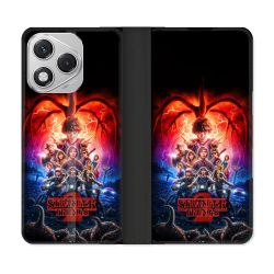 Housse cuir portefeuille Pour Honor 400 Lite 5G Stranger Things Affiche 2