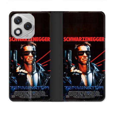 Housse cuir portefeuille Pour Honor 400 Lite 5G Terminator