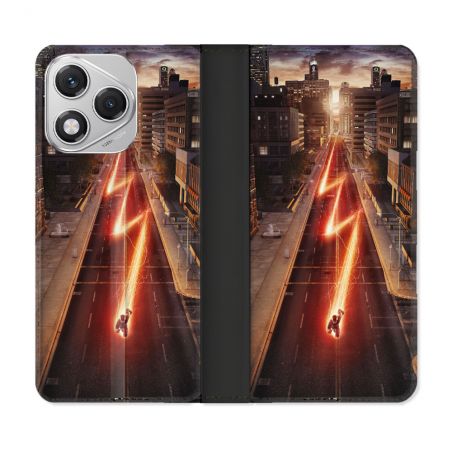 Housse cuir portefeuille Pour Honor 400 Lite 5G The Flash City