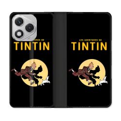 Housse cuir portefeuille Pour Honor 400 Lite 5G Tintin Classique