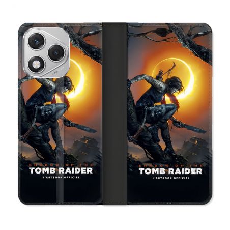 Housse cuir portefeuille Pour Honor 400 Lite 5G Tomb Raider