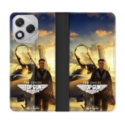 Housse cuir portefeuille Pour Honor 400 Lite 5G Top Gun