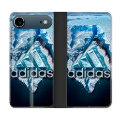 Housse cuir portefeuille Pour Iphone 17 Air Adidas Iceberg