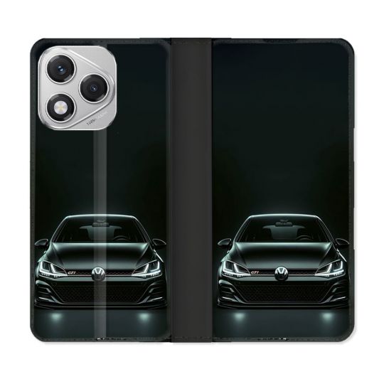 Housse cuir portefeuille Pour Honor 400 Lite 5G Volkwagen Golf GTI