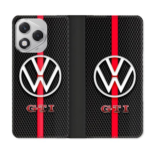 Housse cuir portefeuille Pour Honor 400 Lite 5G Volkwagen Line