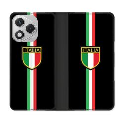 Housse cuir portefeuille Pour Honor 400 Lite 5G Voyage Italie 3 Noir