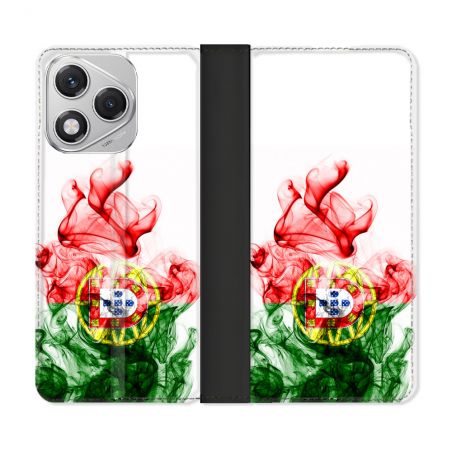 Housse cuir portefeuille Pour Honor 400 Lite 5G Voyage Portugal Flamme