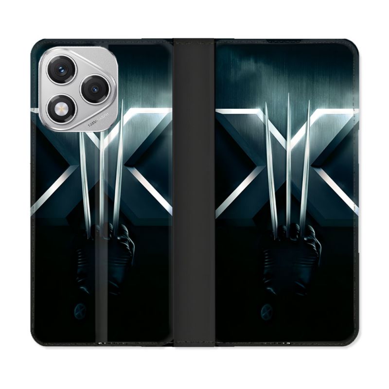Housse cuir portefeuille Pour Honor 400 Lite 5G Xmen