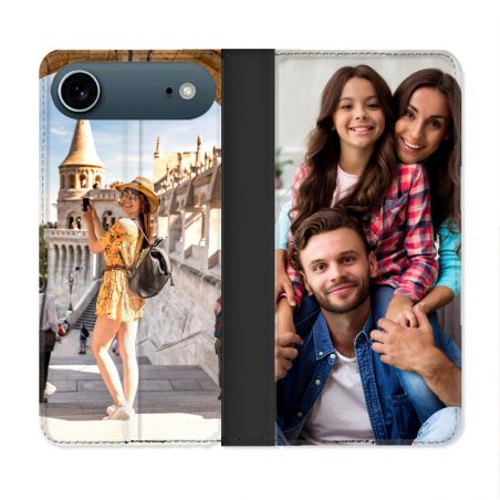 Housse Cuir Portefeuille Personnalisée Pour Iphone 17 Air