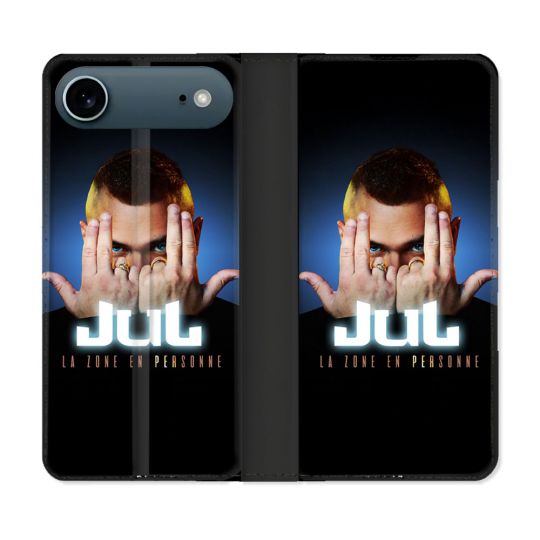 Housse cuir portefeuille Pour Iphone 17 Air Musique Jul Signe