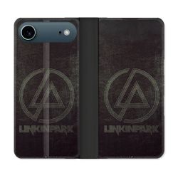 Housse cuir portefeuille Pour Iphone 17 Air Musique Rock Linkin Park