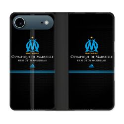 Housse cuir portefeuille Pour Iphone 17 Air Olympique Marseille OM Fier etre Marseillais