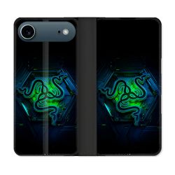 Housse cuir portefeuille Pour Iphone 17 Air Razer