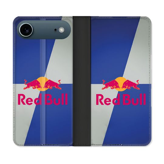 Housse cuir portefeuille Pour Iphone 17 Air Red Bull Classique