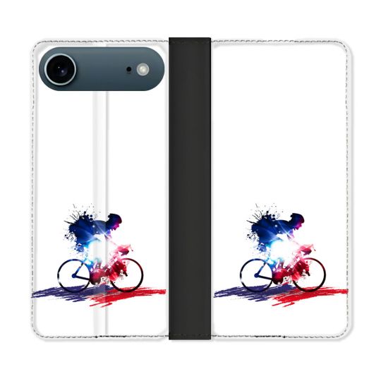 Housse cuir portefeuille Pour Iphone 17 Air Sport Cyclisme France