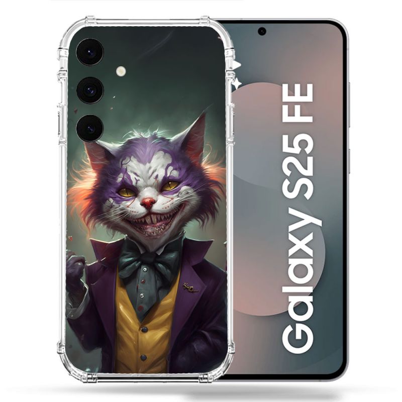 Coque Renforcée Pour Samsung Galaxy S25 FE Animal Chat Joker