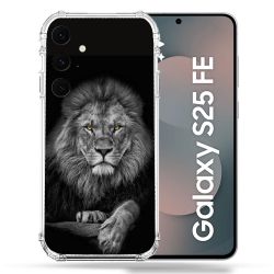 Coque Renforcée Pour Samsung Galaxy S25 FE Animal Lion Majestueux