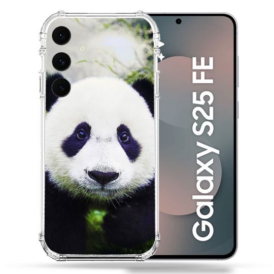 Coque Renforcée Pour Samsung Galaxy S25 FE Animal Panda Color
