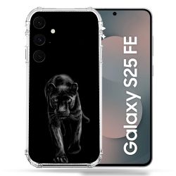 Coque Renforcée Pour Samsung Galaxy S25 FE Animal Panthère Noire