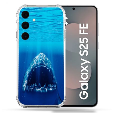 Coque Renforcée Pour Samsung Galaxy S25 FE Animal Requin Dent