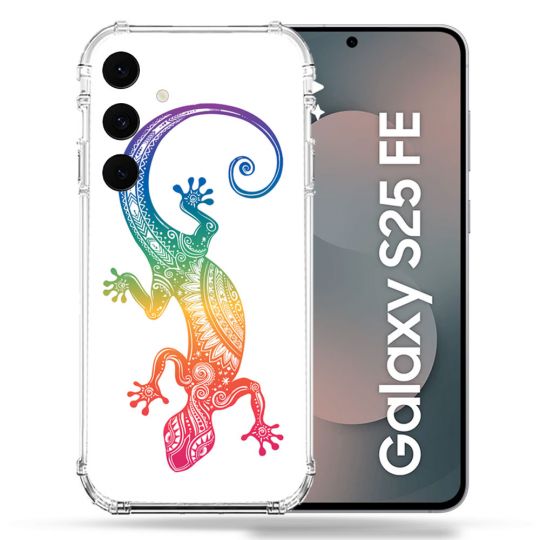 Coque Renforcée Pour Samsung Galaxy S25 FE Animal Salamandre Color