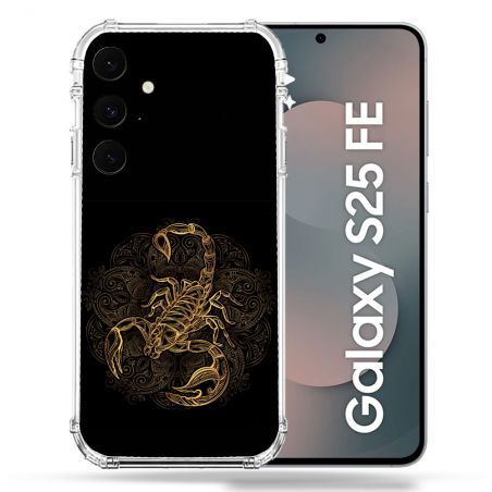 Coque Renforcée Pour Samsung Galaxy S25 FE Animal Scorpion Fresque