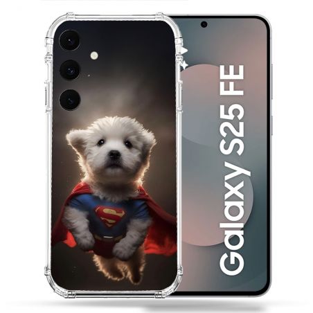Coque Renforcée Pour Samsung Galaxy S25 FE Animal Super Chien