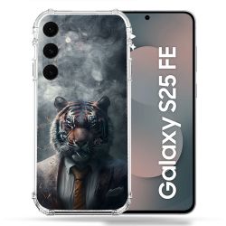 Coque Renforcée Pour Samsung Galaxy S25 FE Animal Tigre Business