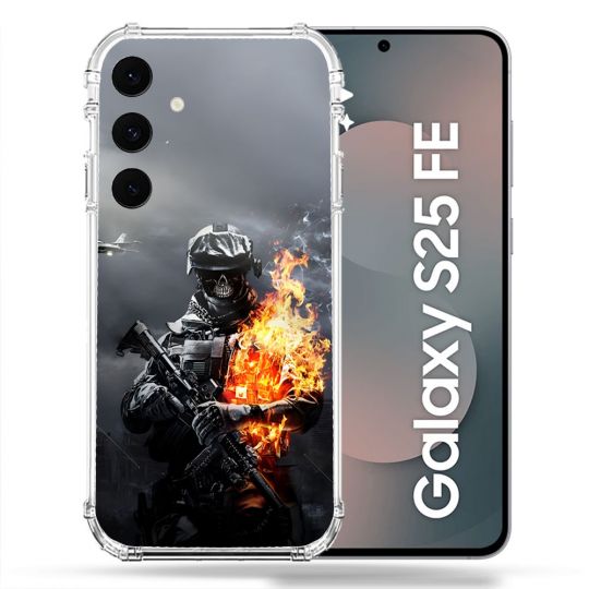 Coque Renforcée Pour Samsung Galaxy S25 FE Call Of Duty Squelette