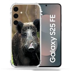 Coque Renforcée Pour Samsung Galaxy S25 FE Chasse Sanglier bois