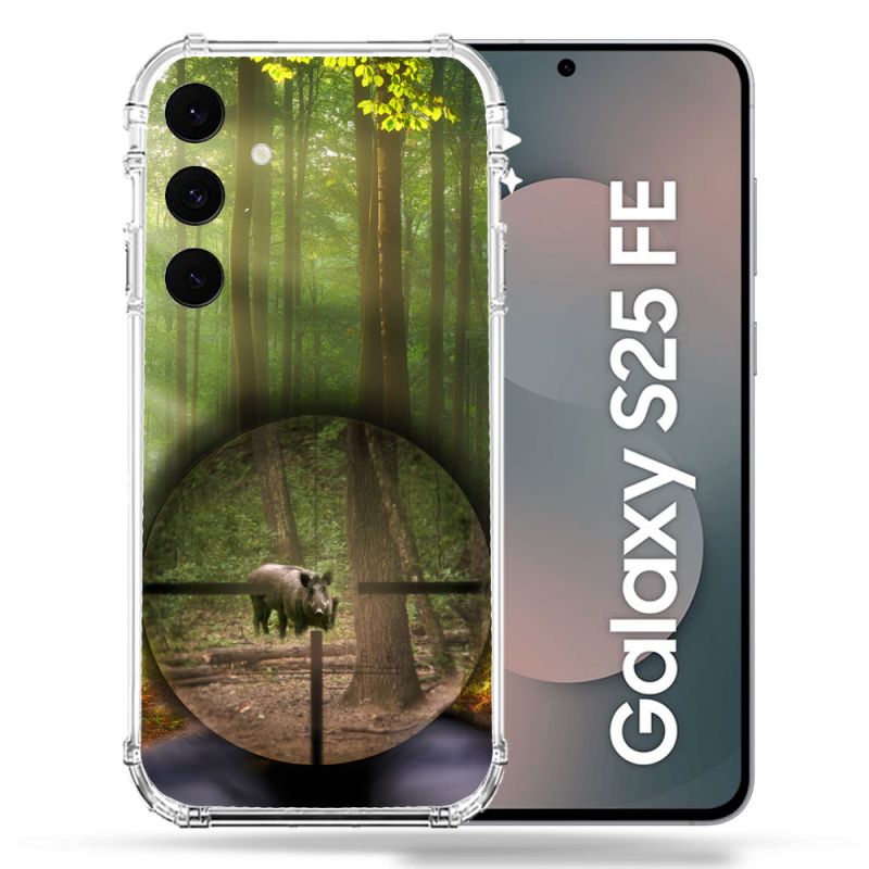 Coque Renforcée Pour Samsung Galaxy S25 FE Chasse Sanglier Viseur