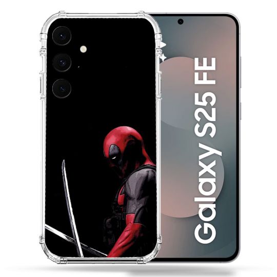 Coque Renforcée Pour Samsung Galaxy S25 FE Deadpool Epee