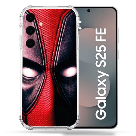 Coque Renforcée Pour Samsung Galaxy S25 FE Deadpool Yeux