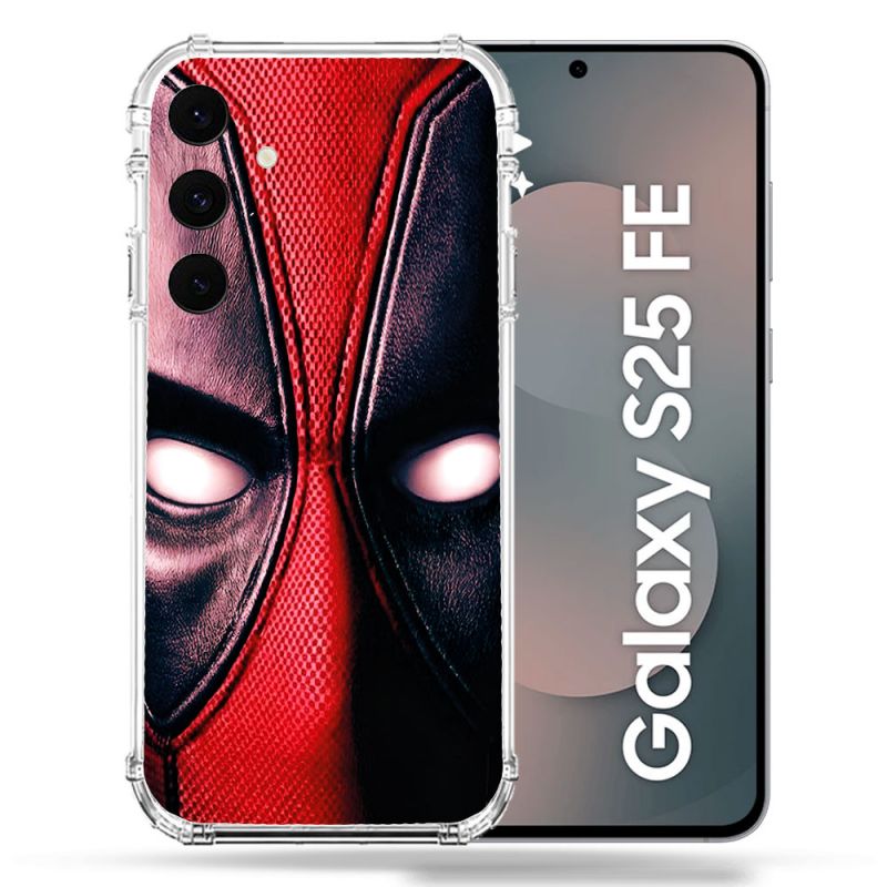Coque Renforcée Pour Samsung Galaxy S25 FE Deadpool Yeux