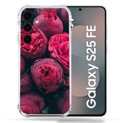 Coque Renforcée Pour Samsung Galaxy S25 FE Fleur Pivoine