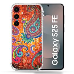 Coque Renforcée Pour Samsung Galaxy S25 FE Fleur Psychedelic