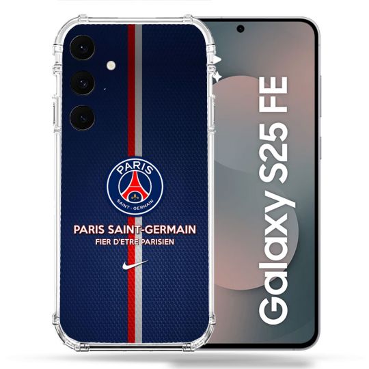 Coque Renforcée Pour Samsung Galaxy S25 FE Foot PSG Fier