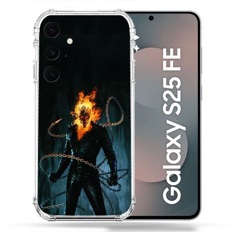 Coque Renforcée Pour Samsung Galaxy S25 FE Ghost Rider