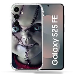 Coque Renforcée Pour Samsung Galaxy S25 FE Horreur Chucky Cicatrice