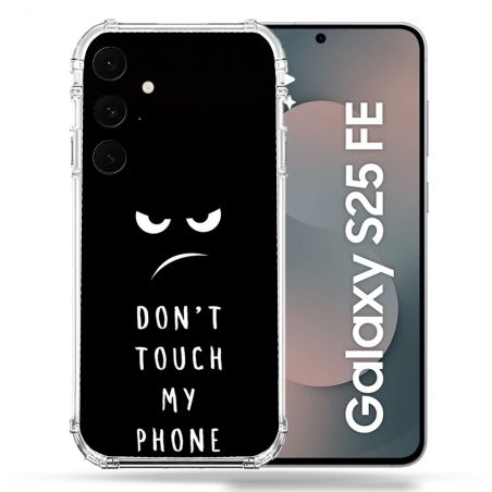Coque Renforcée Pour Samsung Galaxy S25 FE Humour Don't Touch